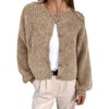 BTFBM Women's Chunky Knit Fall Cardigan 2024 Winter Long Sleeve