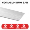 YIEMI 6061 Aluminum Bar，3/16"Thickness x 2"Width x 12"Length Rectangle Aluminum