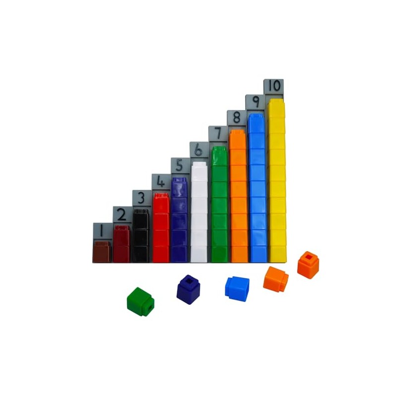 Didax Educational Resources Unifix Cubes Set (100 Pack)