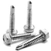 Drill Screws Hex Head M4 M5 M6 Drill Screws 6-Cack