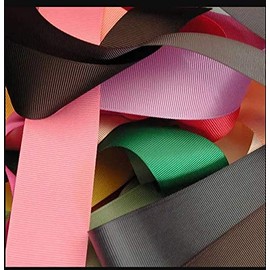 Paper Mart Bud Green Grosgrain Ribbon, 1/4 Inch Width, Large 100 Yard Roll of Green Ribbon for Gift Wrapping