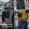 TACTICAL GEEK EXT8 EDC Belt Organizer, Molle Multitool Sheath, Nylon