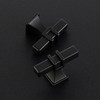 HOME EDIT 5 Pack 2 inch Black Cabinet Handles Square