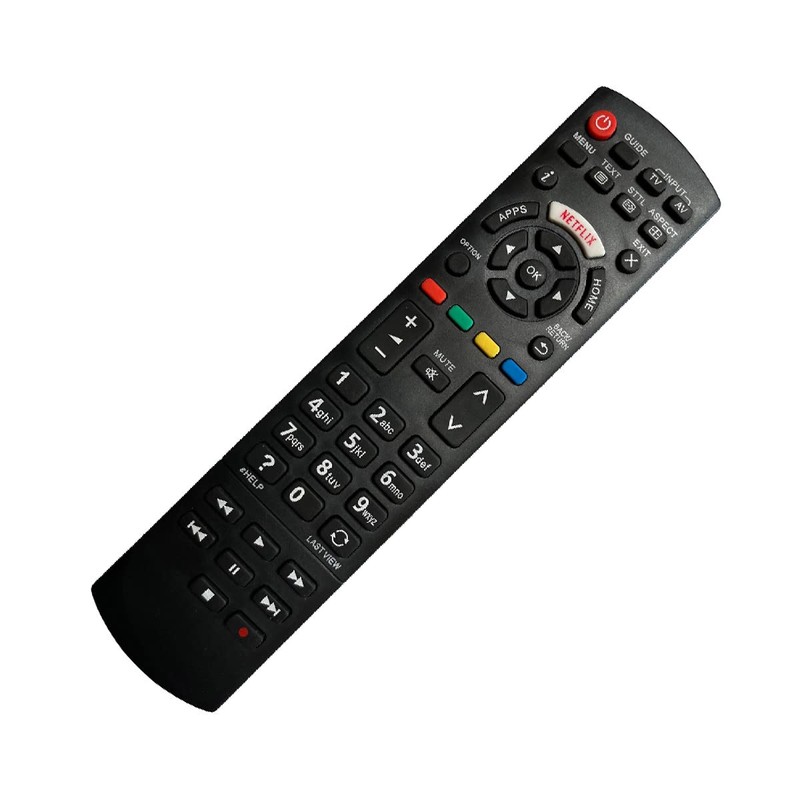 Aurabeam Replacement N2QAYB001178 Remote Control for Panasonic TX-40FXW724, TX-43FXW754, TX-49FXW724,