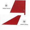 BIUDECO Running Triangle Flag Set 4 Iron Stick Flags Shot