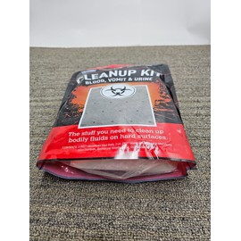 PIG (QTY 2) PIG Absorbent Mat Pads 3 oz Sheen Cleanup Blood Vomit Urine Loose