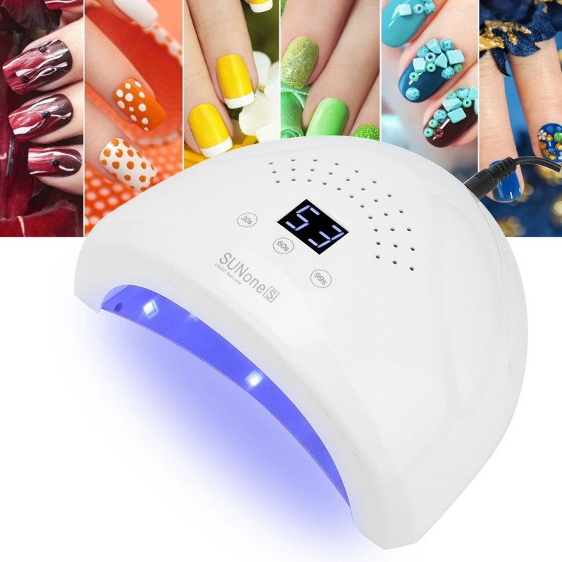 48W Intelligent LED UV Gel Lamp Curing Machine Nail Polish
