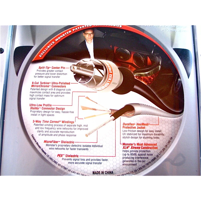 Monster Cable Monster Cable 400 XLN® XTREME Audio Y-Adapter (2M~1F)