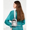 Clear Crossbody Bag Clear Bag for Stadium Events, Clear Purses