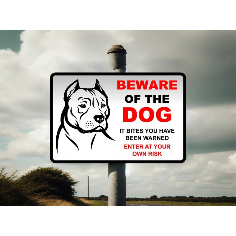 Safety First Display LTD Beware of the dog it bites