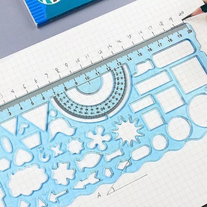 Universo en Linea Kit 9 Reglas Y Plantillas Escolares Para