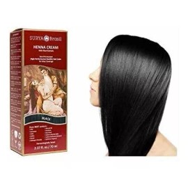 Surya Brasil Los Productos Henna Crema, Negro, 2,37 Onza Líq