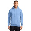 Port & Co. Men's Classic Pullover Hooded Sweatshirt Light Blue