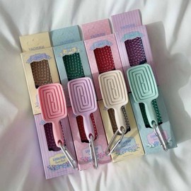 Yao keyring hairbrush for bangs, mini travel little pop square collection, choose 1 / 야오 키링 헤어브러쉬 앞머리 잔머리용 미니 여행용 리틀팝스퀘어 모음 1개 선택
