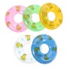 ifundom Pack of 5 Duck Swimming Rings Inflatable Swimming Ring