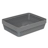 Glad Plastic Storage Basket Set - Multipurpose Drawer Trays, Kitchen