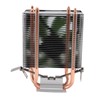CPU Cooler Dual Heat Pipe 48CFM DC12V Quiet Operation Hydraulic