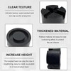 BEANPRECOY Floor Jack Rubber Pad DIY Car Universal Cross Groove