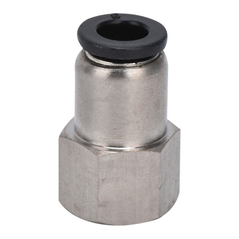 Female Straight Pneumatic Connecter Straight Pneumatic Quick Fitting Air Line