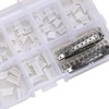 Teansic 495Pcs JST SH 1.0mm Connector Kit,2/3/4/5/6/7/8/9/10 Pin Housing Connectors,1.0mm