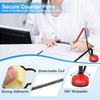 PATIKIL 8 Pcs Secure Pen with Adhesive Chain and Security
