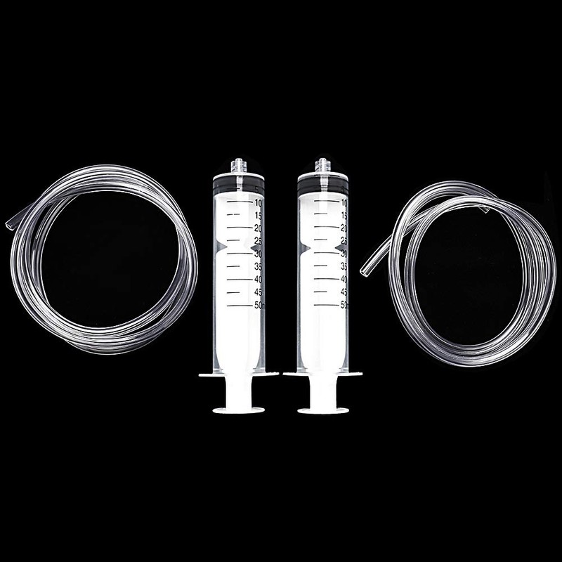 Gufastoe 2 x 50 ml Large Plastic Syringe for Industrial