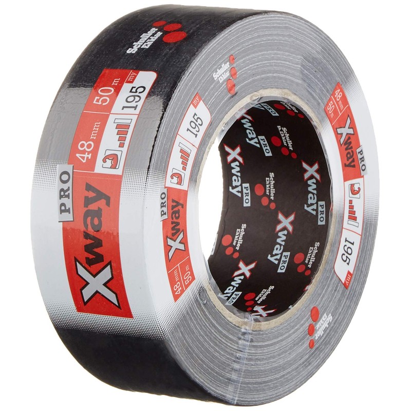Schuller Eh'klar 45768 Xway Pro 50m Panzertape schwarz
