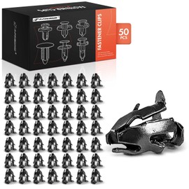 A-Premium 50PCS Nylon Retainer Clip Fasteners Compatible with Ford Model - For 4.76mm Hole