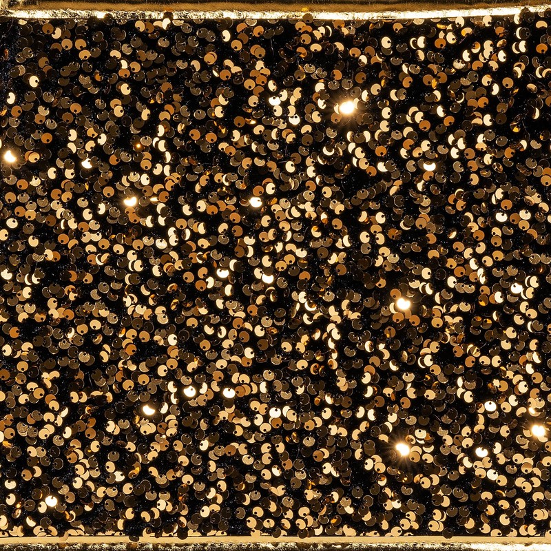 26.8inch Christmas Tree Skirt Foldable Sequin Xmas Tree Stand Base