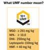 Manuka Honey UMF 10+ (MGO 261+) Pure New Zealand Honey,