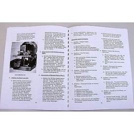 Foley Belsaw Automatic Hand Saw Retoother 385000 Operating Instructions Manual