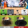 Fire Pit Mat Under Grill Mat Round Grill Mat Outdoor