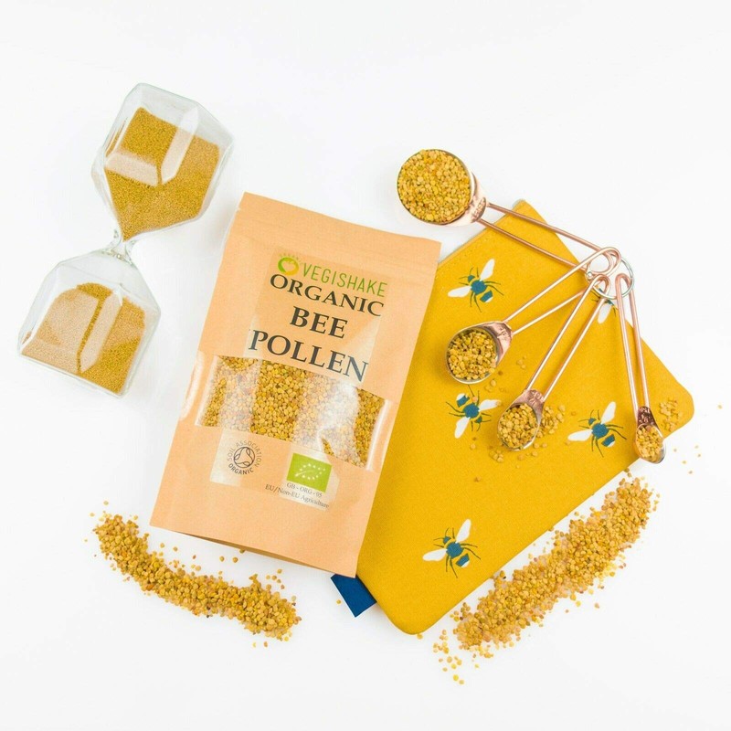 Bee Pollen B-Complex Vitamins B1 B2 B9 C E and