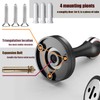 Solid Mental Magnetic Door Stop, Wall Mounted, Oil Rubbed Bronze