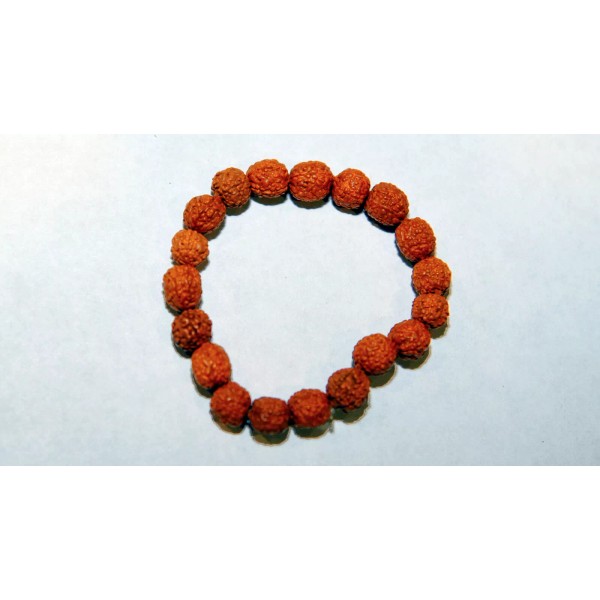 Handmade 5 Mukhi Rudraksha Bracelet with Certificate
