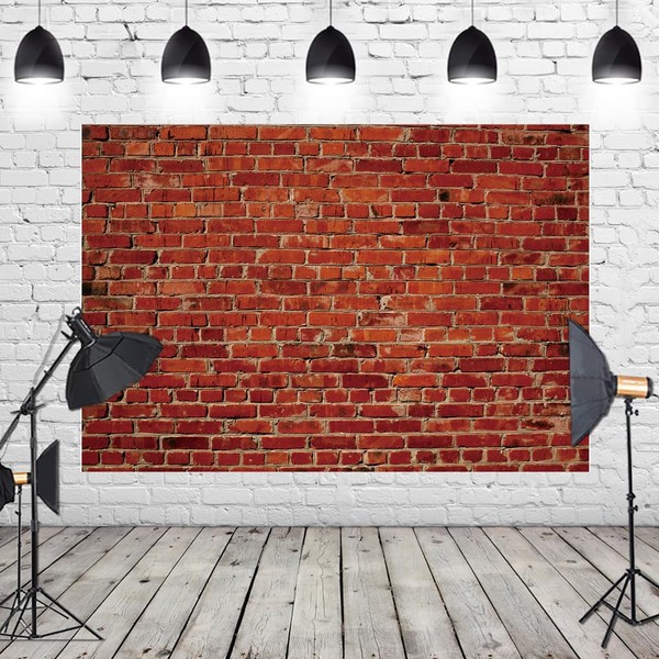 Red Brick Wall Backdrop Brick Photo Backdrop for Photography Birthday