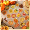Copkim 30 Pcs Fall Refrigerator Diamond Art Maple Leaves Magnets