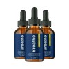(3-Pack) Breathe Drops for Lung Cleanse & Detox, Respiratory Support