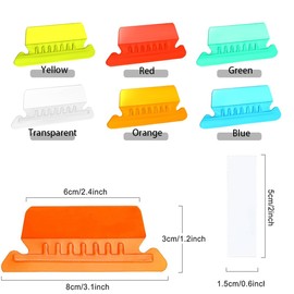 File Folder Tabs Hanging File Folder Labels 60 Sets Plastic File Tabs with Inserts for Hanging Files