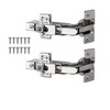 Bohaner 2 Pcs 165 Degree Kitchen Cabinet Hinges, Soft Close