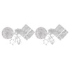 400Pcs Headliner Pins Plastic Stainless Steel Wide Application Easy Storage