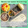 Electric Can Opener For Kitchen One Touch Start Automatic Can