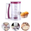 900 ml Cupcake Pancake Dough Dispenser Manual Mix Pastry Jug