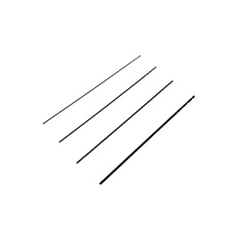 DLTX 4pc Long Drill Bit Cleaning Set for John Deere A B D G 50 60 Carburetors