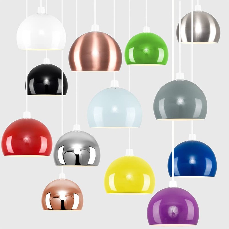 MiniSun - Mini Retro Gloss Pale Blue Arco Style Dome