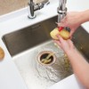 BOTEMY B9173 Kitchen Sink Drain Assembly 3-1/2 inch with Removable