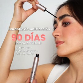 Vive Libre Cosmetics- KIT TRIO PERFECTO- Vive Lash- Vive Brow- Lift Iconic- Suero de Crecimiento de Pestañas, Suero de Crecimiento de Cejas y LIFT ICONIC Mascara Waterproof, adicionada con Suero de Crecimiento y cepillo ajustable.