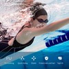 2 Pieces Elastic Swim Caps Comfortable Fabric Swimming Hat Lightweight