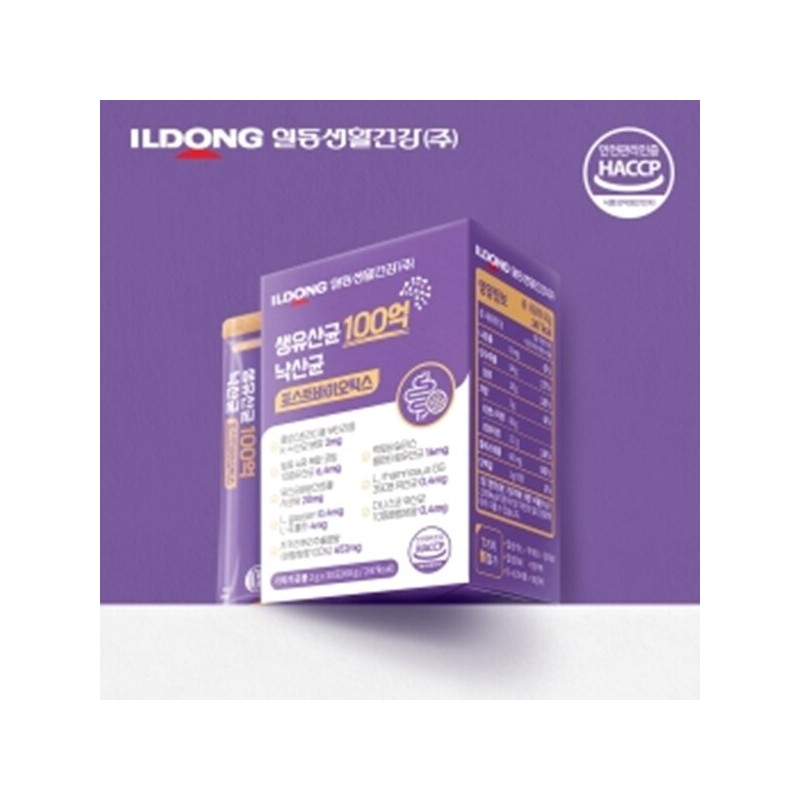 Ildong Life & Health Live Lactobacillus 10 Billion Butyric Acid