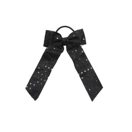 EMC Sports Metallic Bow, Black, One Size fits All